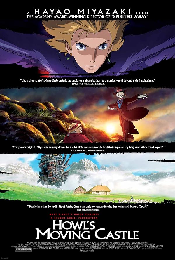 دانلود انیمیشن Howl’s Moving Castle 2004 دانلود انیمیشن Howl’s Moving Castle 2004
