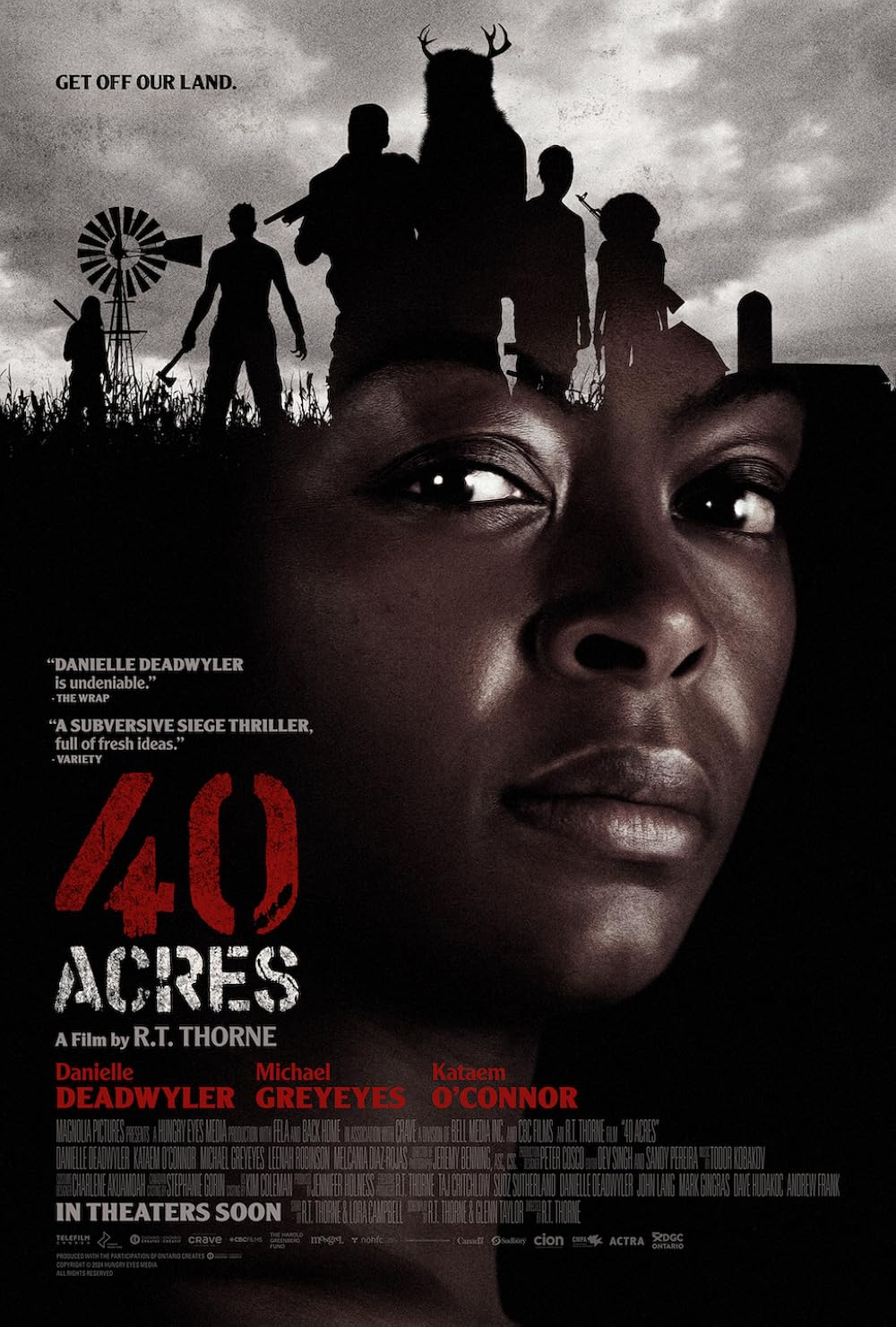 دانلود فیلم 40 Acres 2024